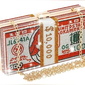 Money Bag Clutch w/Matching Headband